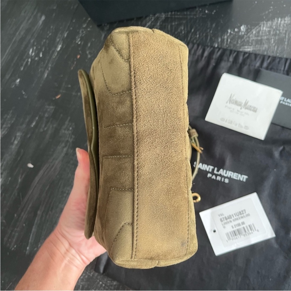 Saint Laurent Suede Toy Lou Lou Bag - Picture 14 of 17